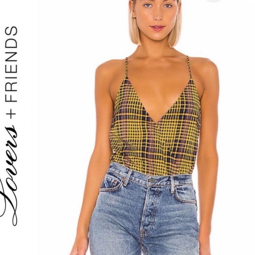Lovers and Friends Bianca thing bodysuit size XXS New!